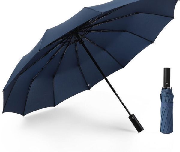 Umbrellas Automatic Umbrella Rain Wind Resistant Sun Umbrellas Reverse Umbrella Portable Folding Umbrellas