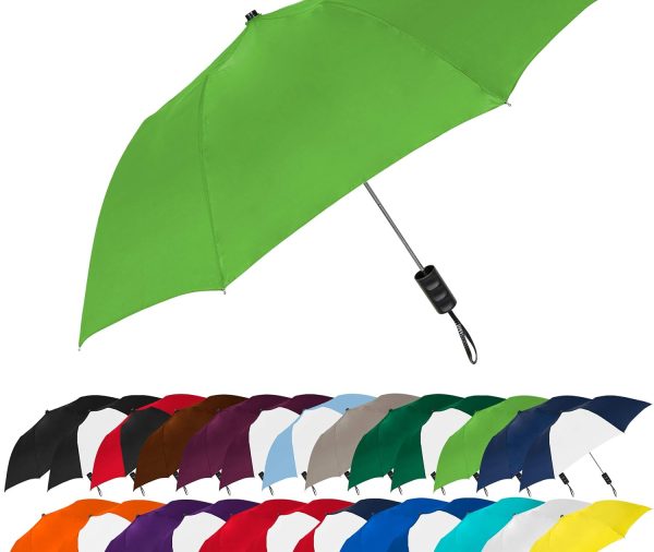 UMBRELLAS The  Popular Style 42" Automatic Open Compact Travel Umbrella for Rain, , Sturdy Lightweight Small Portable Folding Umbrella for Men and Women