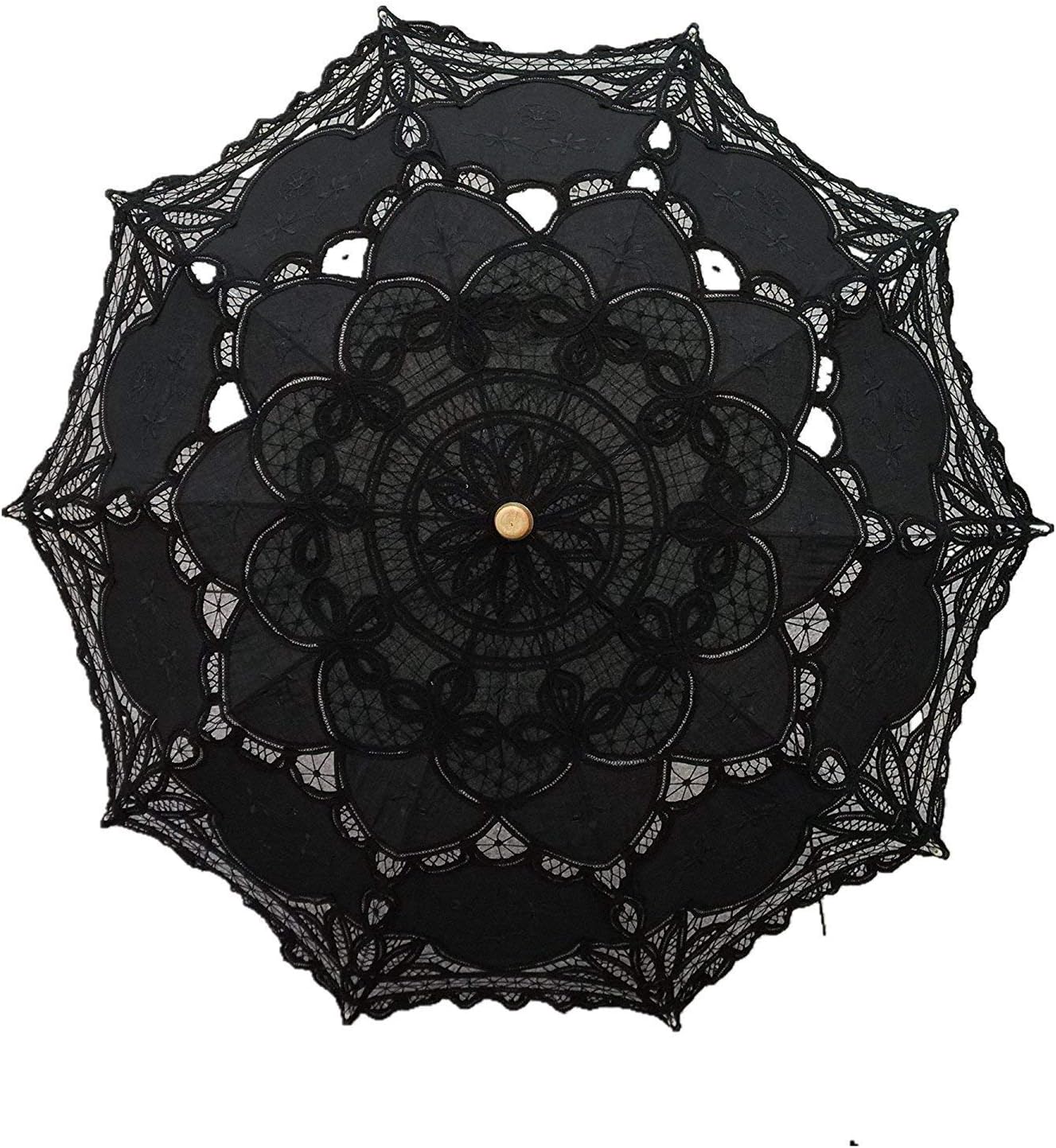 Large Lace Wedding Umbrella Parasol for Bridal Party Dration